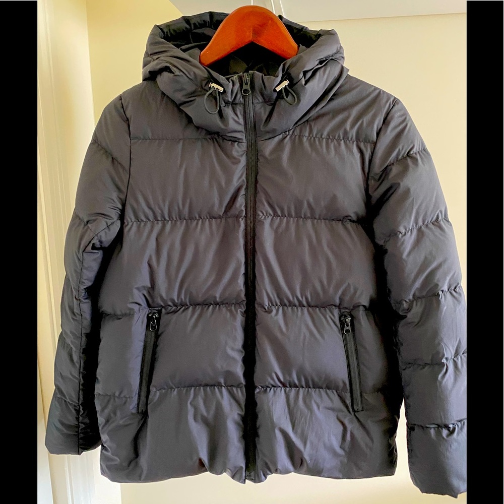 MUJI  Women Water Repellent Hooded Down Jacket